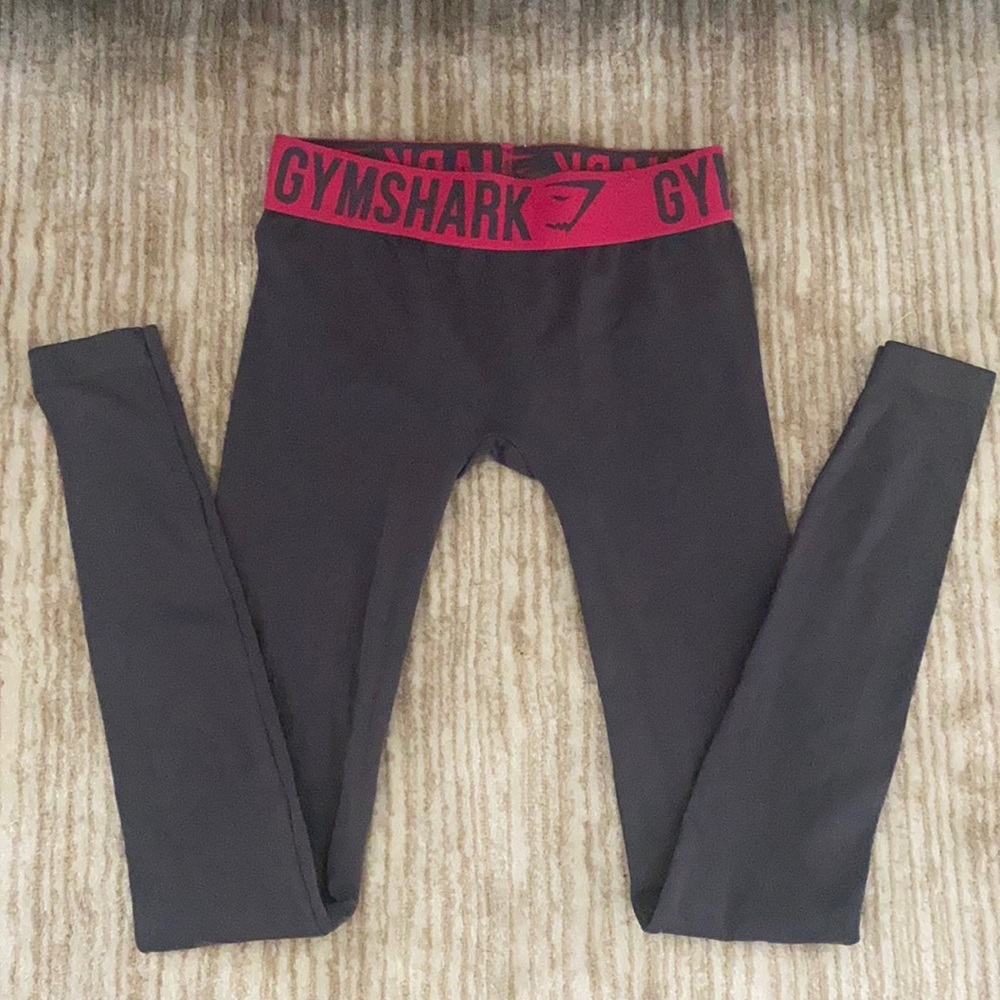 Gymshark grey and pink leggings